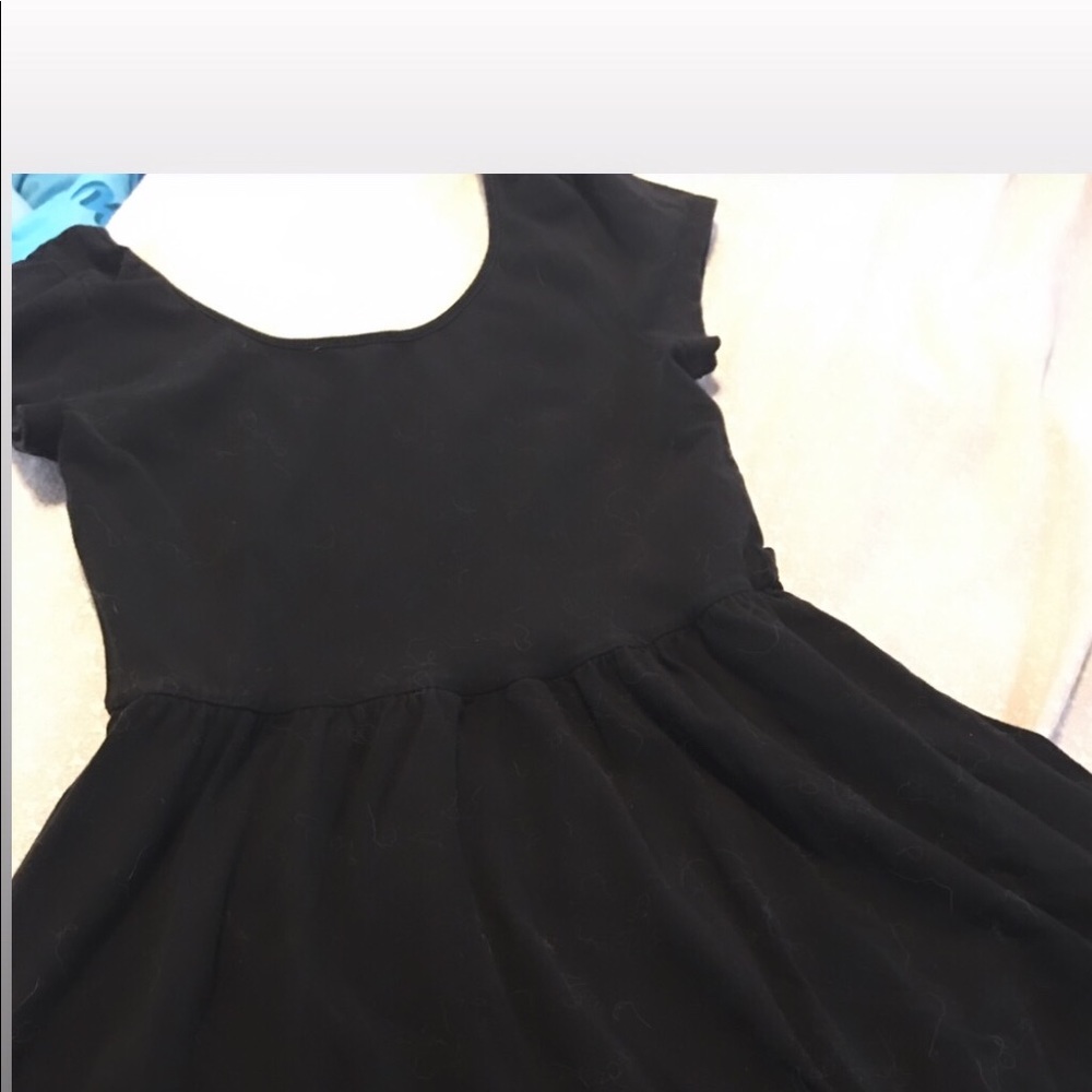 Casual little black dress